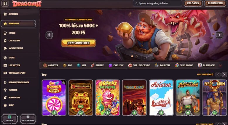 Découvrez Dragonia Casino En Ligne : Un Monde de Chance et de Divertissements