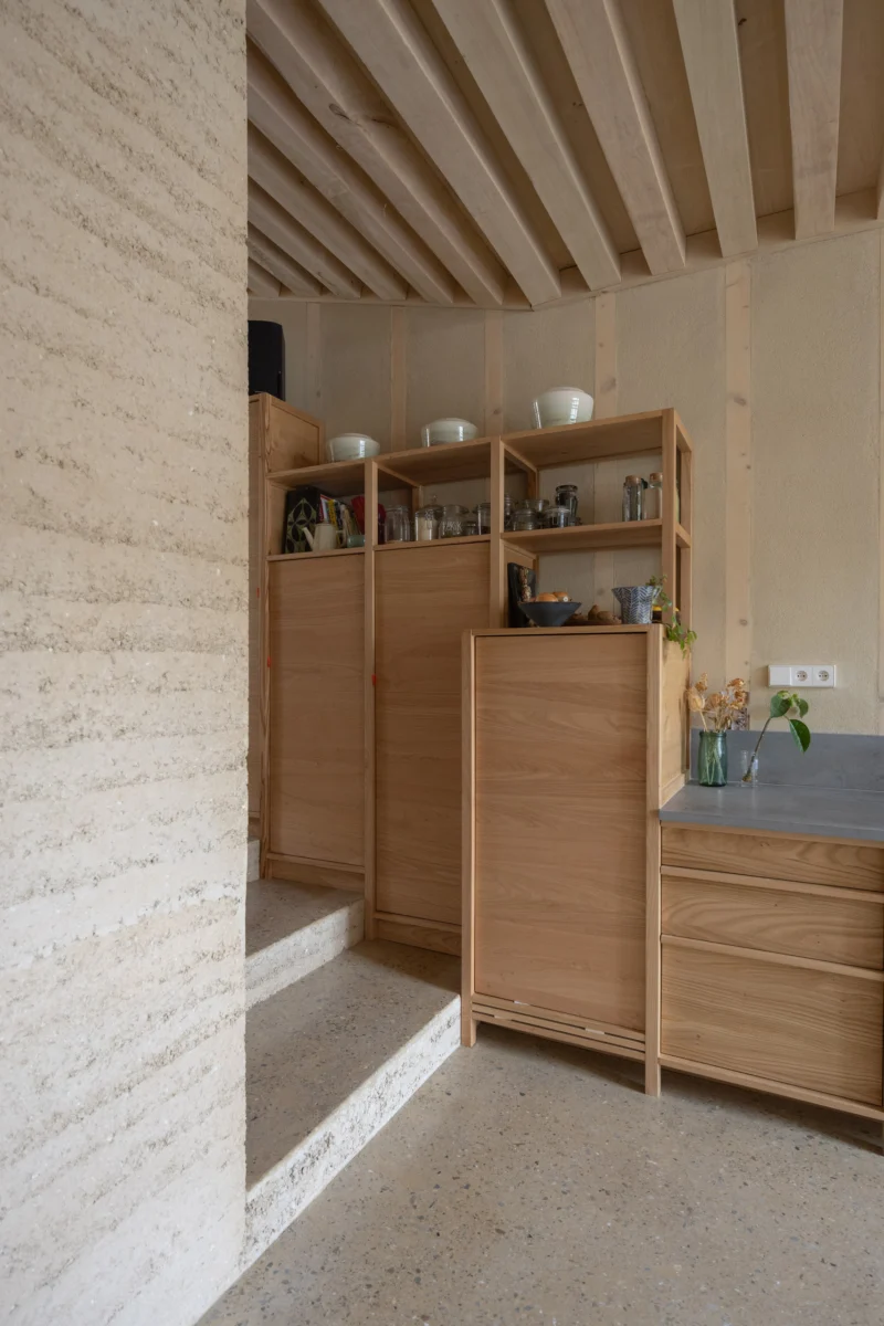 Cuisine sous les solives